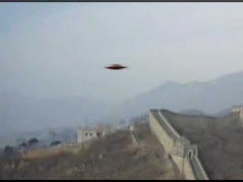 Youtube: 長城上空的幽浮 UFO over the Great Wall