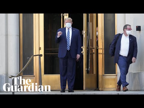 Youtube: Trump leaves hospital after coronavirus treament but ‘not out of woods’
