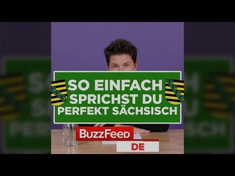 Youtube: OORSCHWERBLEEDE! So einfach sprichst du Sächsisch.