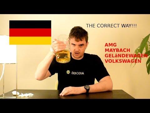 Youtube: How To Pronounce German Car Names Part 2