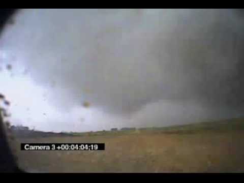 Youtube: Tornado Passes Over Camera Probe