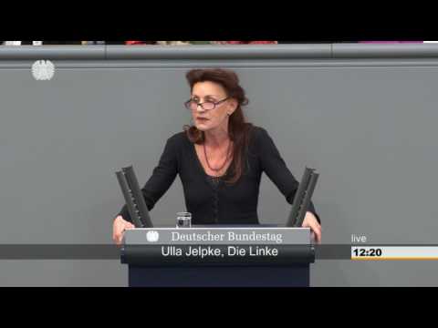 Youtube: Ulla Jelpke, DIE LINKE: NPD den Geldhahn abdrehen!