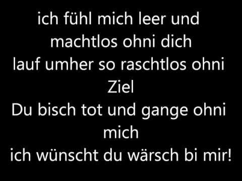 Youtube: Bligg - Abschiedsbrief LYRICS