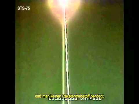 Youtube: STS 75 NASA Ladekabel 1996 (deutsch)