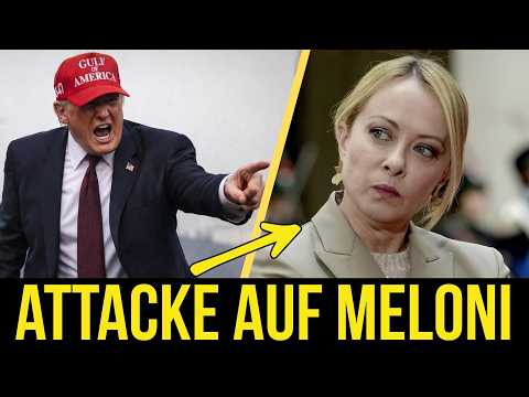Youtube: Wegen Papst-Posting: Trump attackiert Georgia Meloni!