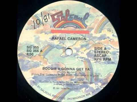Youtube: Rafael Cameron - Boogie's Gonna Get Ya (Original François Kevorkian 12 inch Mix)