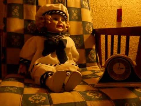 Youtube: Haunted doll moves at dawn.