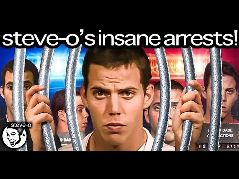 Youtube: My Ten Craziest Criminal Arrests | Steve-O