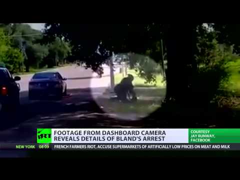 Youtube: ‘You’re about to break my wrist!’ Police release video of Sandra Bland arrest