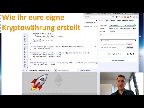 Youtube: Wie erstelle ich meine eigene Kryptowährung? (Anleitung)