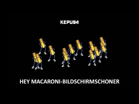 Youtube: Hey Macaroni! Bildschirmschoner