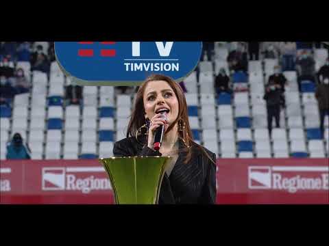 Youtube: Annalisa - Il Canto degli Italiani (Inno di Mameli) alla Finale di Coppa Italia del 19 Maggio 2021