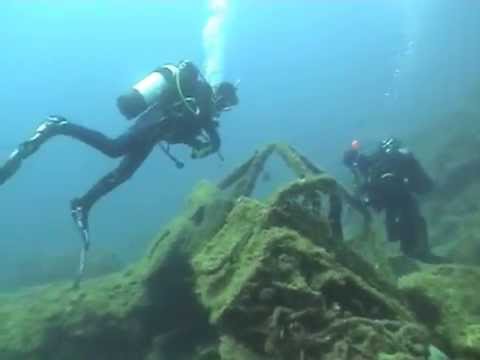 Youtube: Underwater Car Cemetery
