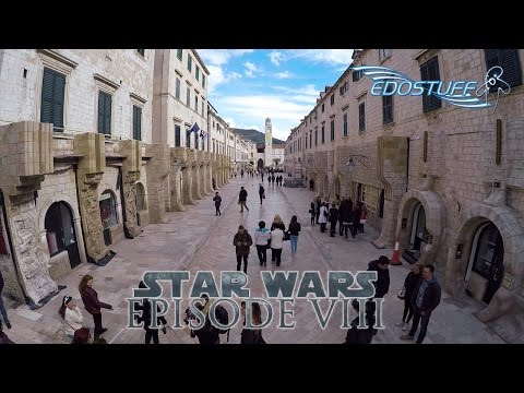 Youtube: Star Wars Episode VIII - On Set in Dubrovnik - Croatia HD