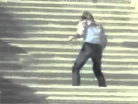 Youtube: Guy Falling Down 1000 stairs.  Guile's Themed