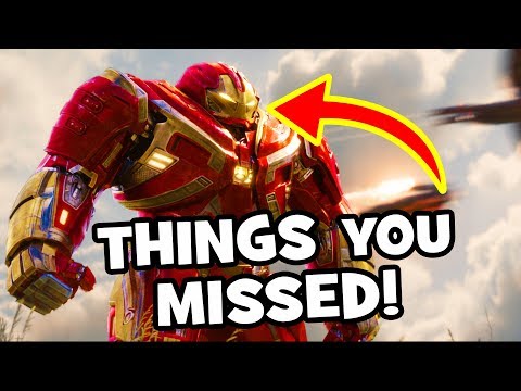 Youtube: AVENGERS INFINITY WAR Official Trailer 2 - Easter Eggs, Infinity Gauntlet & Breakdown