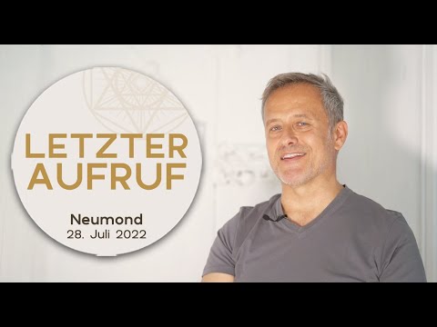 Youtube: VEREINT IN DIE NEUE ZEIT - Zeitqualität zum Neumond im Löwen am 28.7.2022
