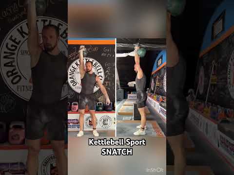 Youtube: 24kg Kettlebell Sport SNATCH in slow motion by Denis Vasilev
