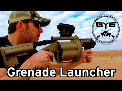Youtube: M32 Grenade Launcher---MGL M32A1 MILKOR USA