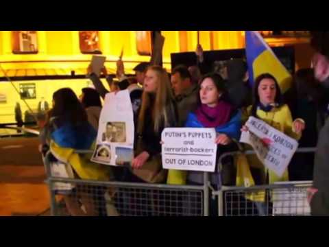 Youtube: UK Protests Over Putin-Linked Pop Stars: Kobzon and Valeria played London's Albert Hall