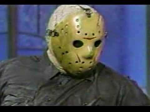 Youtube: Jason Voorhees on talk show