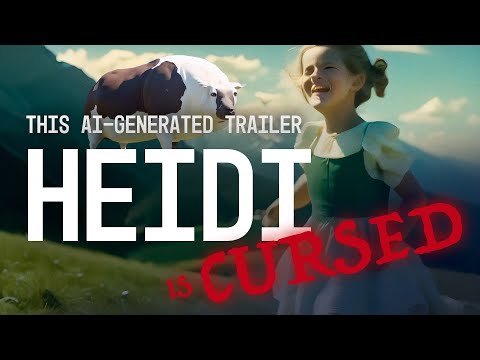 Youtube: CURSED HEIDI | AI-generated movie trailer