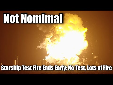 Youtube: Das neueste Raumschiff von SpaceX explodiert während eines Bodentests