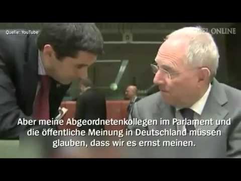 Youtube: Spiegel TV - Schäuble wurde bei Geheimgesprächen zur Portugalhilfe gefilmt