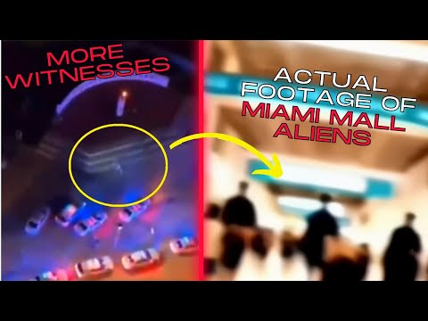 Youtube: Actual FOOTAGE Of Miami Mall Aliens From INSIDE MALL And MORE WITNESSES Speak Out