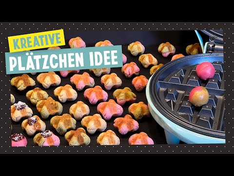 Youtube: Leckere Plätzchen aus dem Waffeleisen - einfache Rezept Idee fürs ganze Jahr