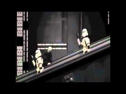 Youtube: Star Wars Special Rolltreppe My Lord   StormTrooper