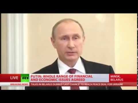 Youtube: Putin: Minsk Agreement
