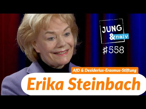 Youtube: Erika Steinbach (AfD), Vorsitzende Desiderius-Erasmus-Stiftung - Jung & Naiv: Folge 558
