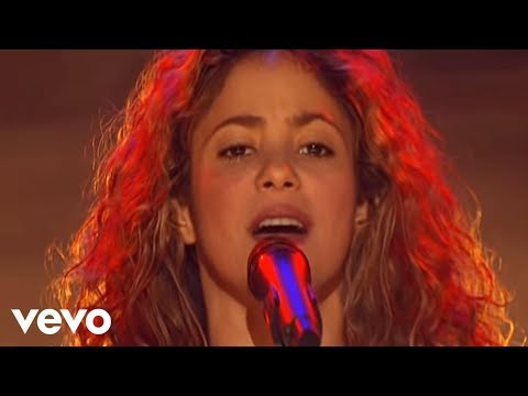 Youtube: Shakira - Ojos Así (Live)