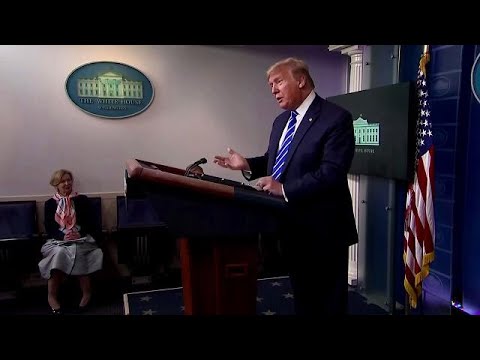 Youtube: Trump zu Corona-Therapien: „Ich sehe noch Desinfektionsmittel“