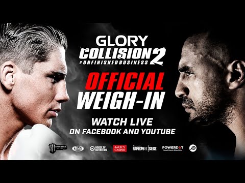 Youtube: GLORY Collision 2 Official Weigh-Ins