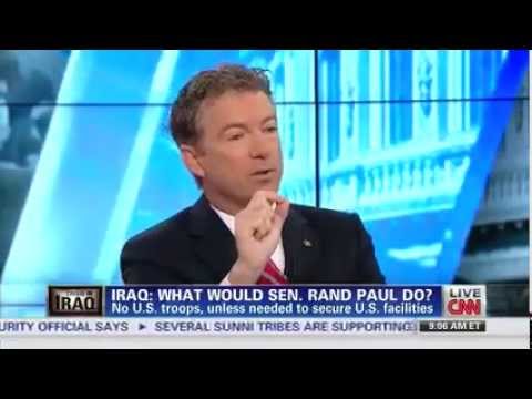 Youtube: Rand Paul: We armed ISIS' allies in Syria to fight them in Iraq