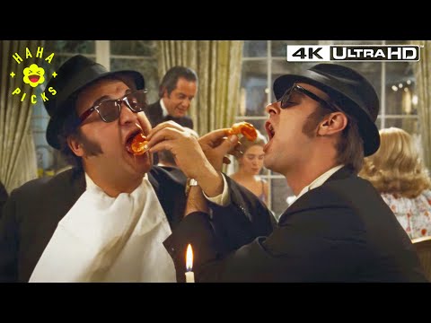 Youtube: Blues Brothers' Restaurant Ruckus | The Blues Brothers 4k