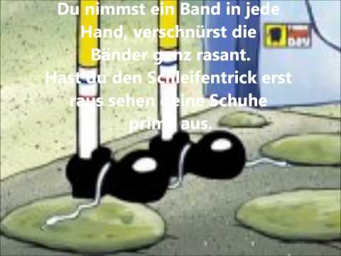 Youtube: spongebob song: Hey dein Schuh ist offen