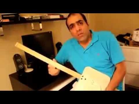 Youtube: Idiot making an electric guitar lol