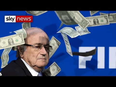 Youtube: Sepp Blatter Has Money Thrown At Him By Lee Nelson