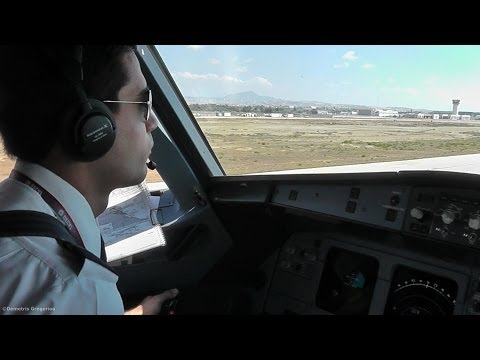 Youtube: A320 Cockpit Action | Cyprus Airways Flight LCLK-LGAV | Larnaca to Athens-CYP312