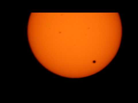 Youtube: 2012 Live HD Transit of Venus across the sun
