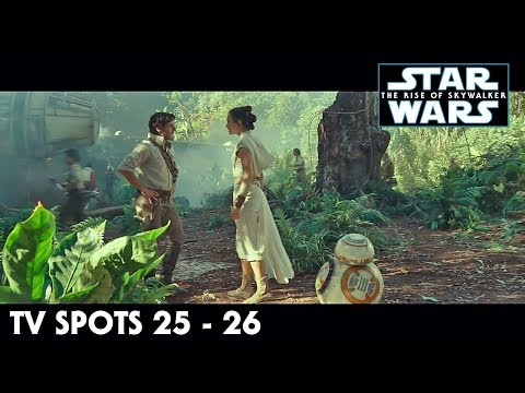 Youtube: Star Wars The Rise of Skywalker TV Spot Trailers 25 - 26