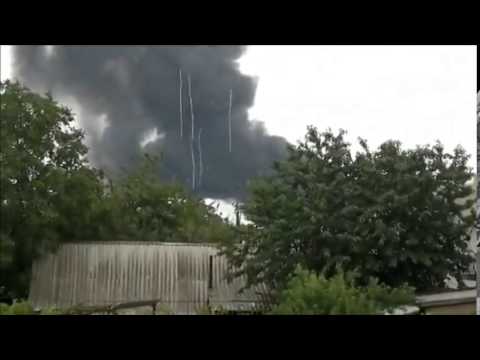 Youtube: Boeing 777 сбит из установки Бук в Грабово 17 июля 2014 года