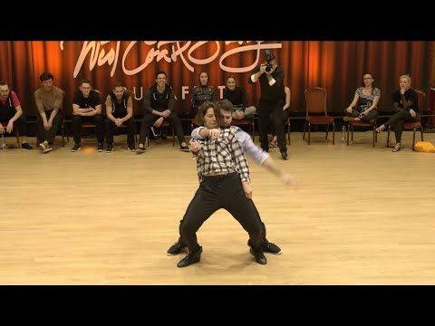 Youtube: Improv West Coast Swing - Ben Morris & Emeline Rochefeuille - Budafest 2023 Invitational Jack & Jill