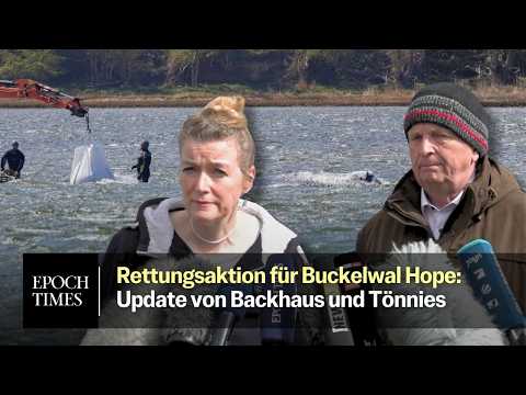 Youtube: Minister Backhaus: „Es ist ein Bulle“ – Tönnies: Bergung von Timmy-Hope wohl Dienatsg oder Mittwoch