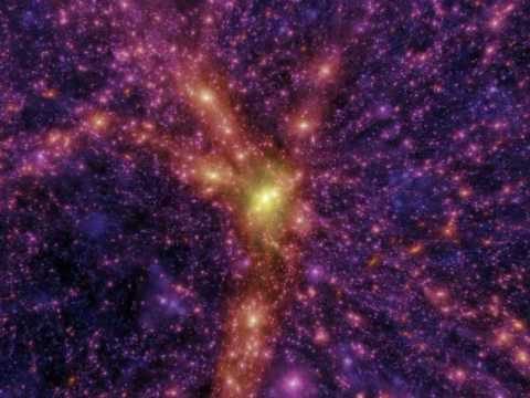 Youtube: Flight Through Millenium Simulation of Universe [720p]