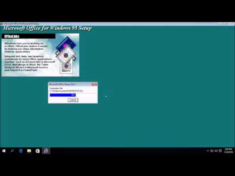 Youtube: Does Office 95 Work On Windows 10?