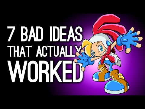 Youtube: 7 Terrible Ideas for Platformers that Worked Weirdly Well